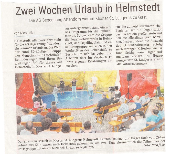 Zeitungsartikel Helmstedt